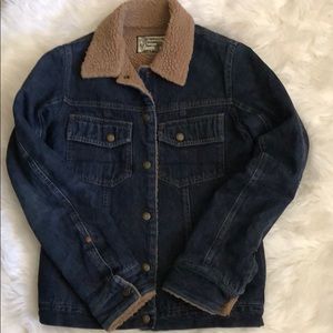 Volcom Denim Jacket with Sherpa lining